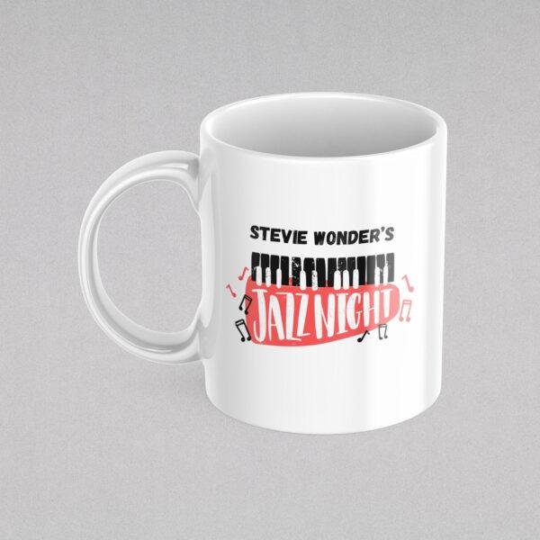Stevie Wonder Coffee Mug - Jazz Musician Tribute - Unique Gift for Music Lovers