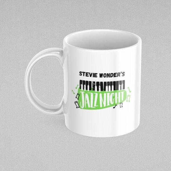 Stevie Wonder Coffee Mug - Jazz Musician Tribute - Unique Gift for Music Lovers