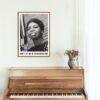 Nina Simone Poster - Jazz Musician, Classic Soul Music, Music Lover Gift, Jazz Festival Decor, Blues Concert Artwork