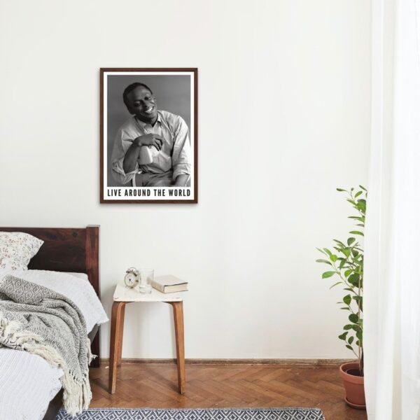 Miles Davis Jazz Poster: A Unique Music Gift | Ideal for Elevating Your Living Room Decor
