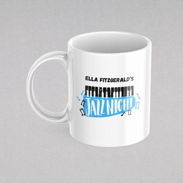 Ella Fitzgerald Coffee Mug - Jazz Musician Tribute - Unique Gift for Music Lovers