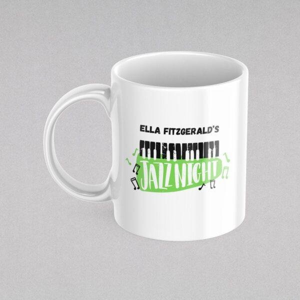Ella Fitzgerald Coffee Mug - Jazz Musician Tribute - Unique Gift for Music Lovers
