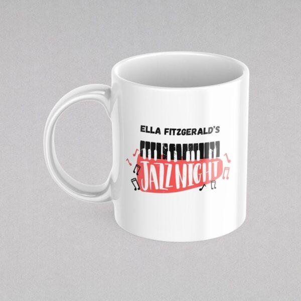 Ella Fitzgerald Coffee Mug - Jazz Musician Tribute - Unique Gift for Music Lovers