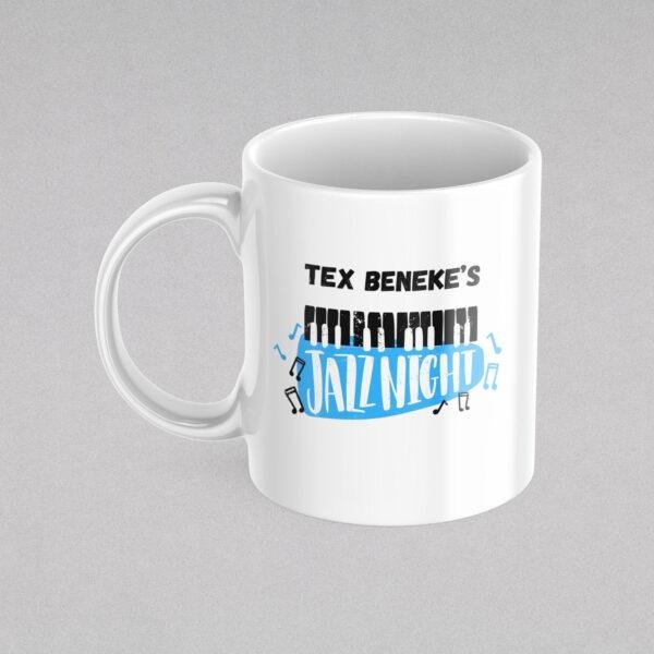 Tex Beneke Coffee Mug - Jazz Musician Tribute - Unique Gift for Music Lovers