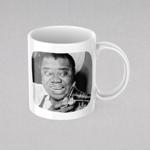 Louis Armstrong Coffee Mug - Jazz Musician Tribute - Unique Gift for Music Lovers