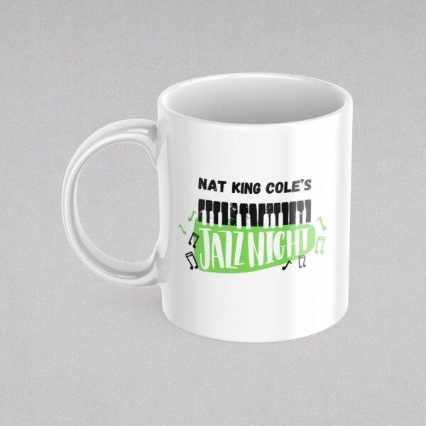 Nat King Cole Coffee Mug - Jazz Musician Tribute - Unique Gift for Music Lovers