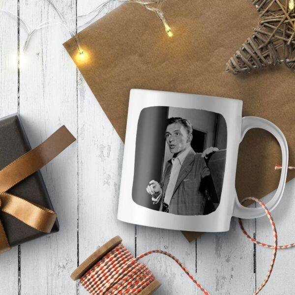 Frank Sinatra Mug - Best Is Yet To Come, Music Related Gifts, American Singer Custom Diner Coffee Cup
