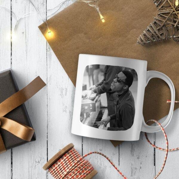 Stevie Wonder Coffee Mug - Jazz Musician Tribute - Unique Gift for Music Lovers