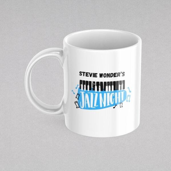 Stevie Wonder Coffee Mug - Jazz Musician Tribute - Unique Gift for Music Lovers