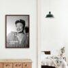 Ella Fitzgerald Jazz Music Poster – Classic 1940s Musician Print, New York Club Wall Art, First Lady of Song, Female Vocalist Decor