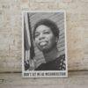Nina Simone Poster - Jazz Musician, Classic Soul Music, Music Lover Gift, Jazz Festival Decor, Blues Concert Artwork