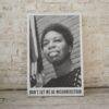 Nina Simone Poster - Jazz Musician, Classic Soul Music, Music Lover Gift, Jazz Festival Decor, Blues Concert Artwork