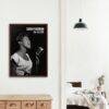 Sarah Vaughan Jazz Music Poster - Female Jazz Singer & Music Legend at 1946 Café Society