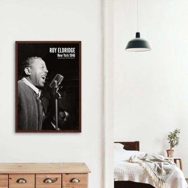 Roy Eldridge Jazz Poster: Vintage Music Room Decor
