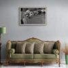 Backseat Barkers | Classic Retro Home Decor for Dog Lovers Gift Idea & Wall Art