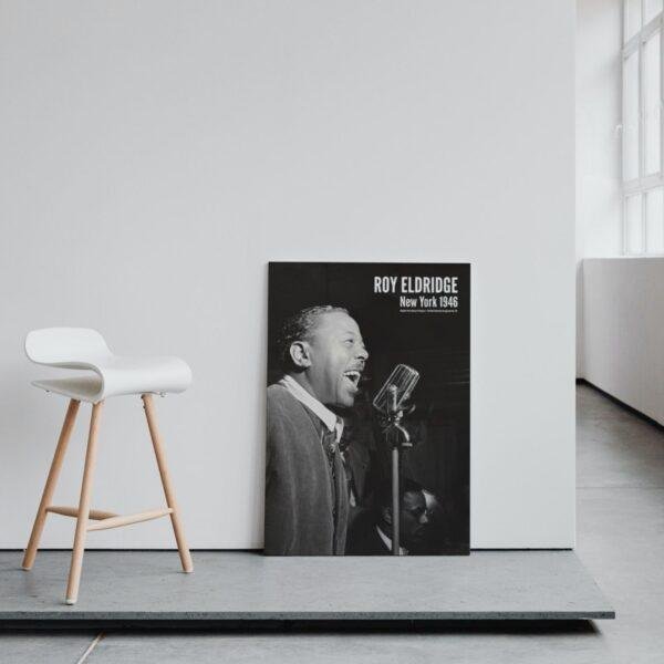 Roy Eldridge Jazz Poster: Vintage Music Room Decor