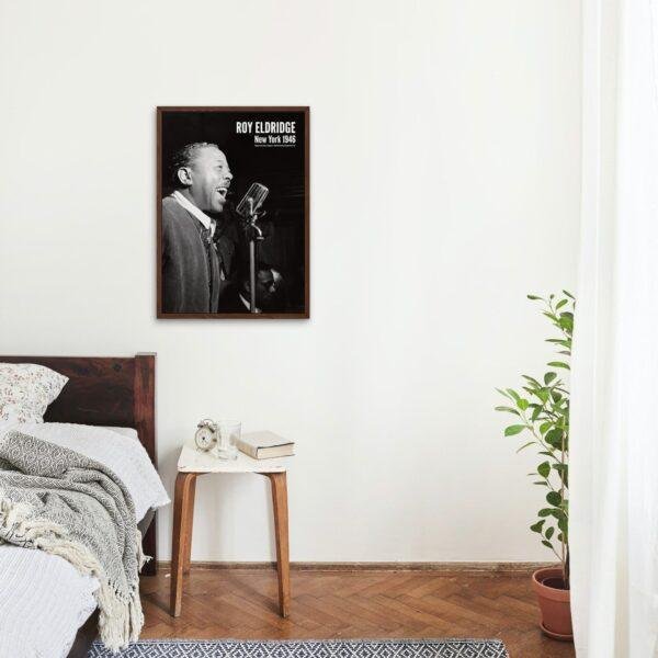 Roy Eldridge Jazz Poster: Vintage Music Room Decor