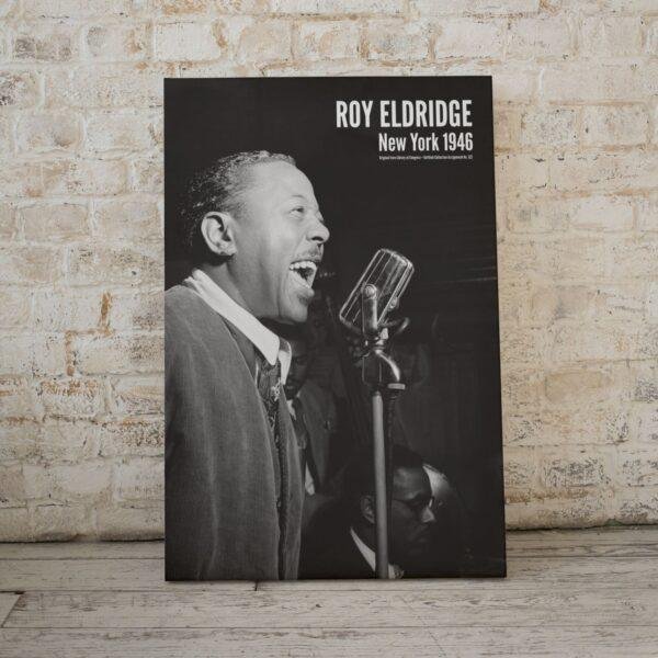 Roy Eldridge Jazz Poster: Vintage Music Room Decor