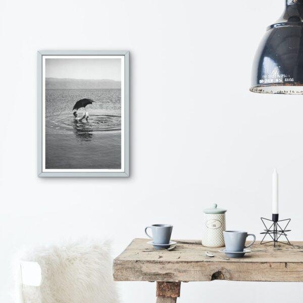My Alone Time is for Everyone's Safety - Vintage Wall Decor, Antique Photographs, Unique Home Art, Classic Charm, Perfectly Imperfect
