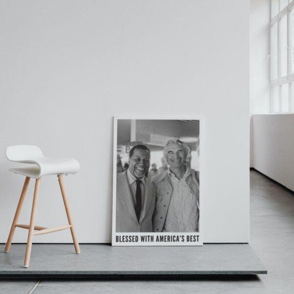 John Lewis and Dave Brubeck Jazz Poster: A Unique Music Gift | Ideal for Elevating Your Living Room Decor