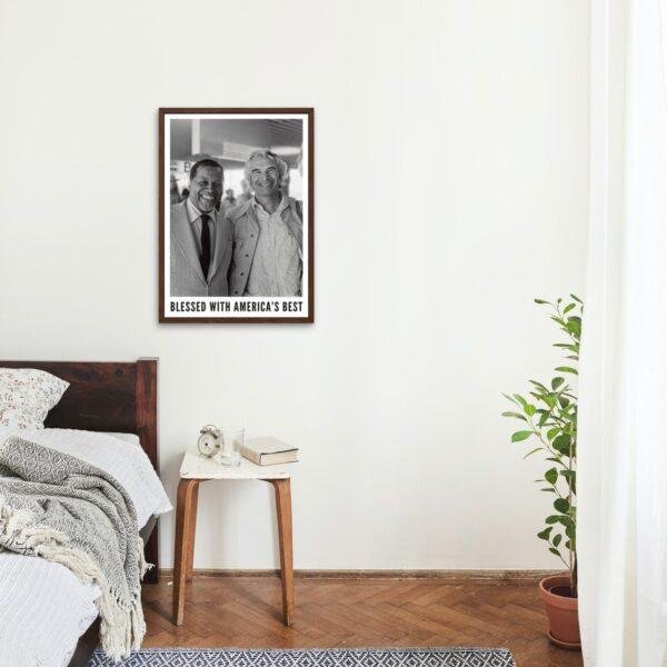 John Lewis and Dave Brubeck Jazz Poster: A Unique Music Gift | Ideal for Elevating Your Living Room Decor