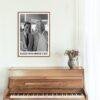 John Lewis and Dave Brubeck Jazz Poster: A Unique Music Gift | Ideal for Elevating Your Living Room Decor