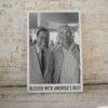 John Lewis and Dave Brubeck Jazz Poster: A Unique Music Gift | Ideal for Elevating Your Living Room Decor