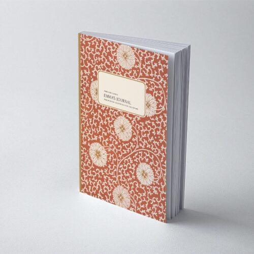 Chinese Art Journal, Owen Jones Design, Customizable Dot Grid Notebook