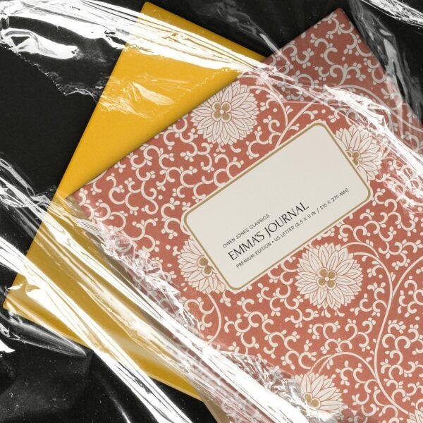 Chinese Art Journal, Owen Jones Design, Customizable Dot Grid Notebook