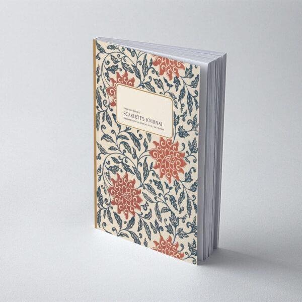 Grammar Of Ornament by Owen Jones, Chinese Art, 19th Century, Customisable journal, dot grid paper, hand lettering