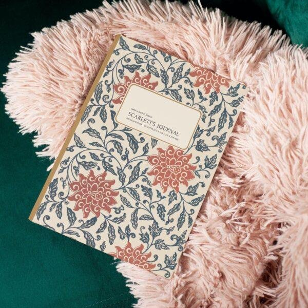 Grammar Of Ornament by Owen Jones, Chinese Art, 19th Century, Customisable journal, dot grid paper, hand lettering