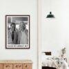 John Lewis and Dave Brubeck Jazz Poster: A Unique Music Gift | Ideal for Elevating Your Living Room Decor
