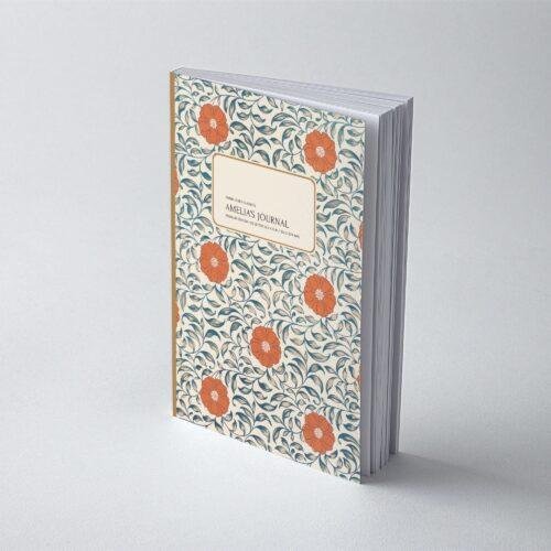 Grammar Of Ornament by Owen Jones, Chinese Art, 19th Century, Customisable journal, dot grid paper, hand lettering