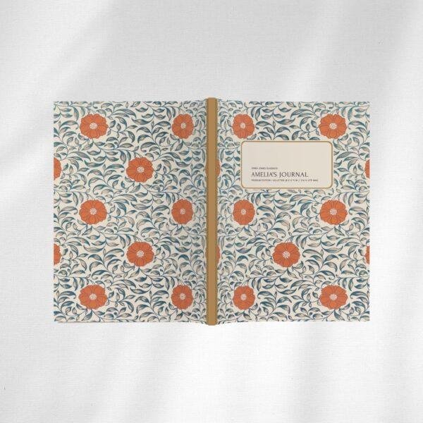 Grammar Of Ornament by Owen Jones, Chinese Art, 19th Century, Customisable journal, dot grid paper, hand lettering