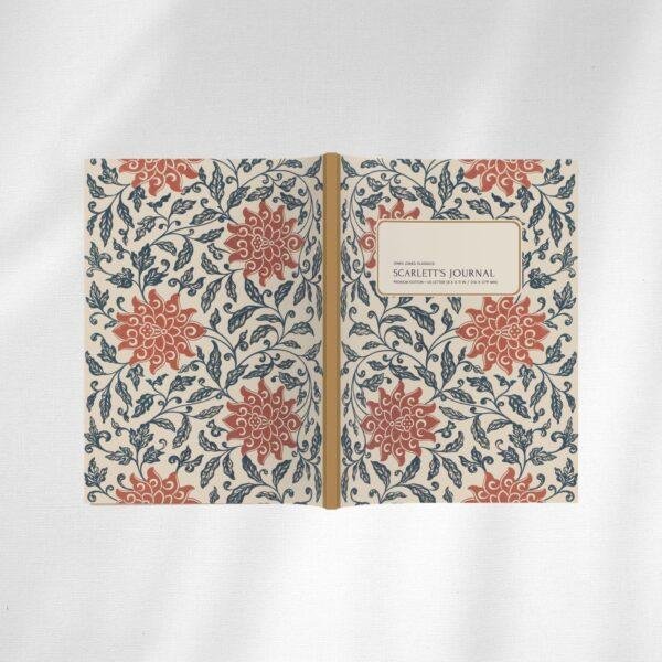 Grammar Of Ornament by Owen Jones, Chinese Art, 19th Century, Customisable journal, dot grid paper, hand lettering