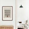 Louis XVI Architecture Print, Jean Benoît Vincent Barré Art, 18th Century French Design, Elegant Wall Decor for Home & Office