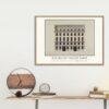 Louis XVI Architect Jean Benoît Vincent Barré Print, 18th Century French Architecture Art, Elegant Classical Decor & History