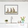 Meerkats - Animal Art Print