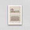 Louis XVI Architecture Print by Jean Benoît Vincent Barré | 18th Century Art | Elegant French Design | Classical Architectural Style