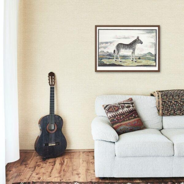 Mountain Zebra - Animal Art Print
