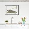 Cape Gray Mongoose - Animal Art Print