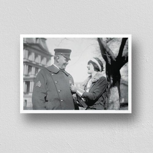 Betty & Sergeant Easley - Vintage Photographs