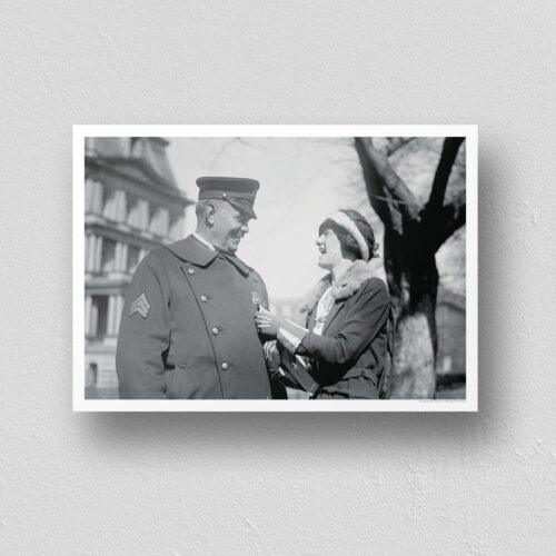 Betty & Sergeant Easley - Vintage Photographs