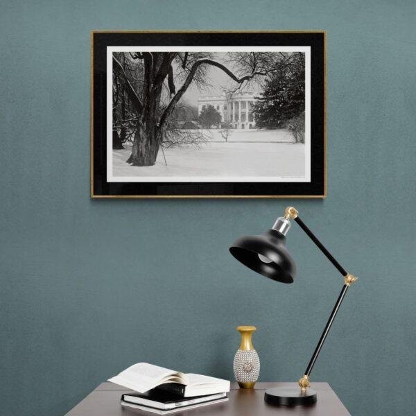 Vintage Photographs of The White House - Antique Wall Decor, Unique Home Art, Beautiful Historical Images, Retro Photography