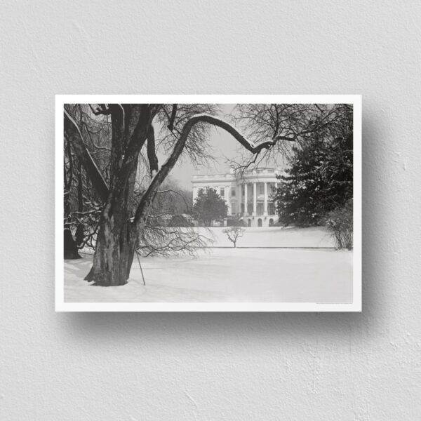 Vintage Photographs of The White House - Antique Wall Decor, Unique Home Art, Beautiful Historical Images, Retro Photography