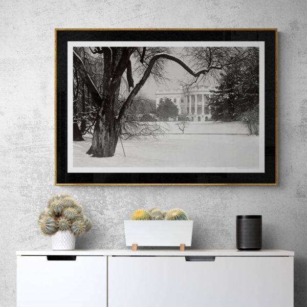 Vintage Photographs of The White House - Antique Wall Decor, Unique Home Art, Beautiful Historical Images, Retro Photography