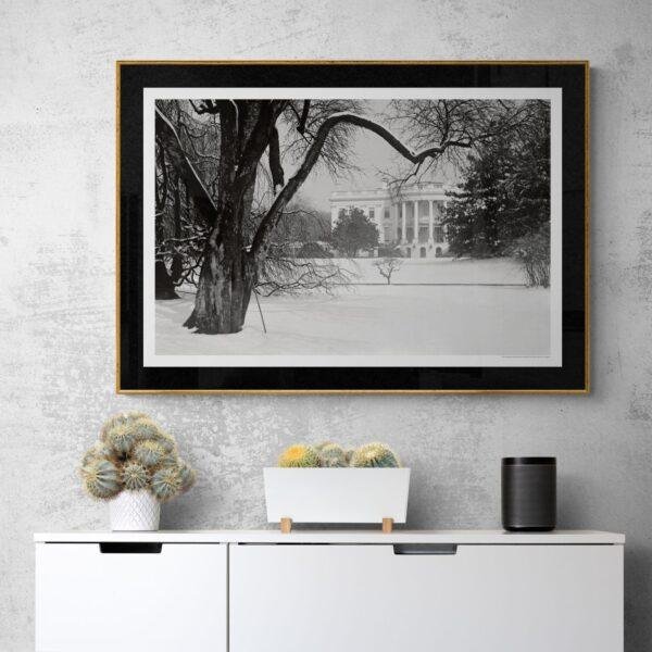 Vintage Photographs of The White House - Antique Wall Decor, Unique Home Art, Beautiful Historical Images, Retro Photography