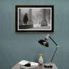 Snow Scene From The White House - Vintage Photograph, Antique Charm, Classic Image, Unique Collectible Decor