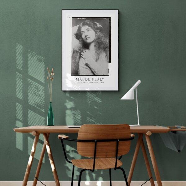 Maude Fealy Silent Screen Star Poster | Early Cinema Icon | 1920s Film Legend, Vintage Hollywood Actress, Silent Movie Star Print