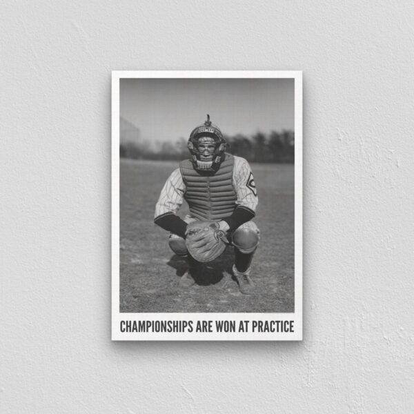 Championships Are Won At Practice - Vintage Photographs